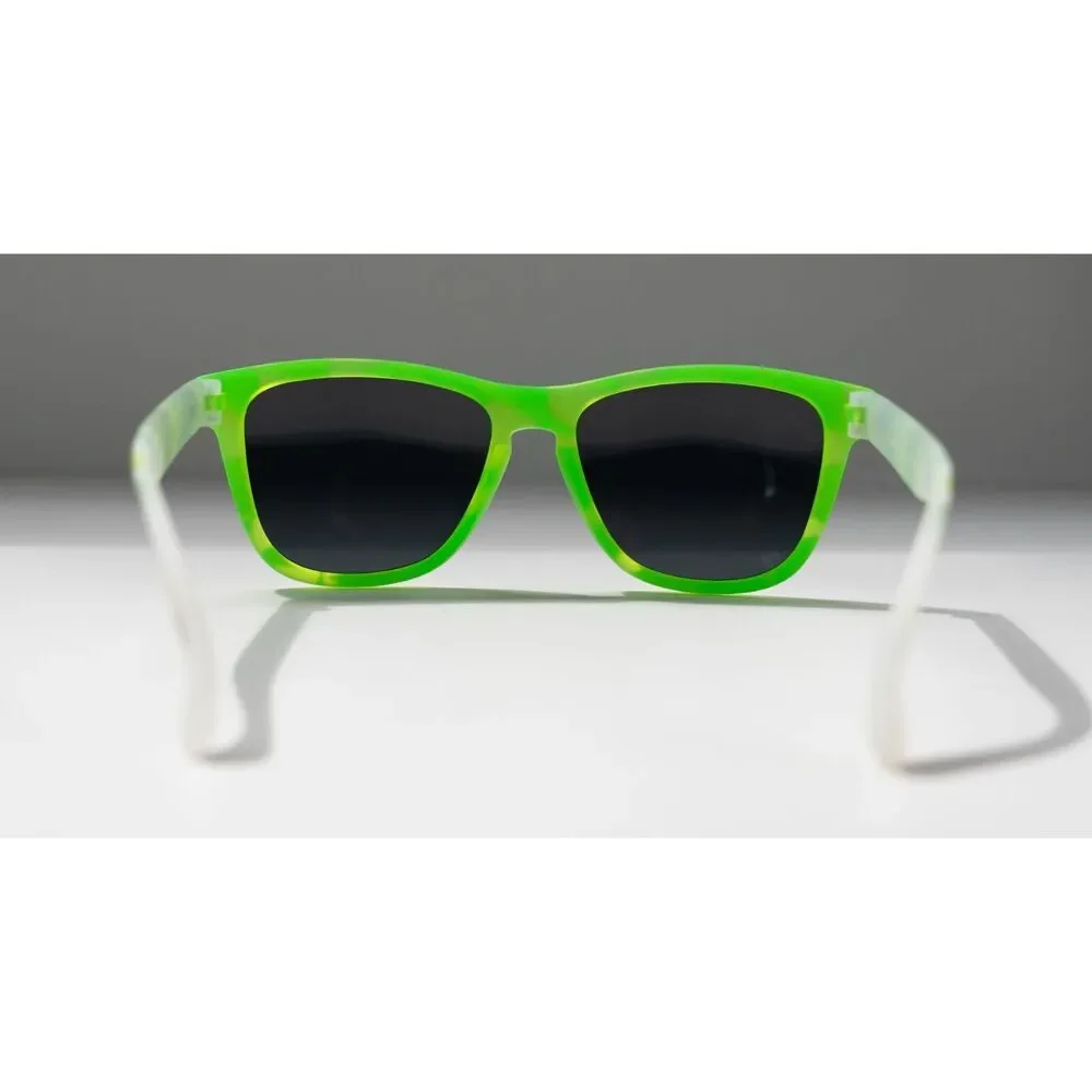 Goodr OG OCRWC Black/Green Polarized Sunglasses G00143-OG-BK1-NR - Picture 3 of 12